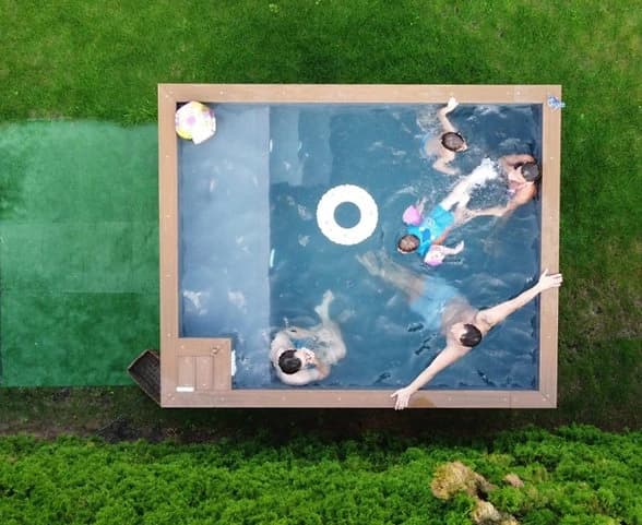 Piscine spa Container 3,0mx 3,0m , jacuzzi, neuf