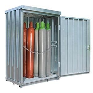 Stockage De Bouteilles De Gaz, Conteneur De Bouteilles De Gaz