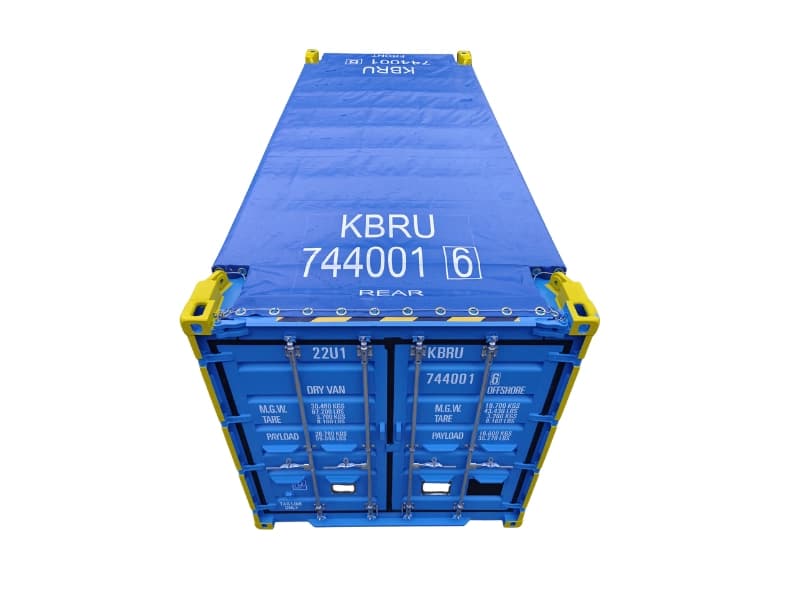 Container maritime 20 Pieds Offshore Open Top