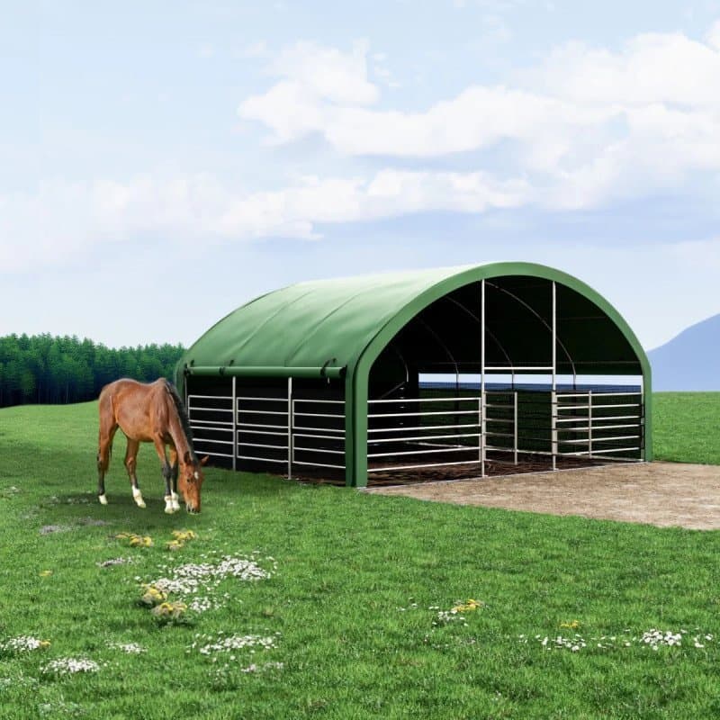 Abris pour pour bétail 6×6 m GSCT2020 Premium