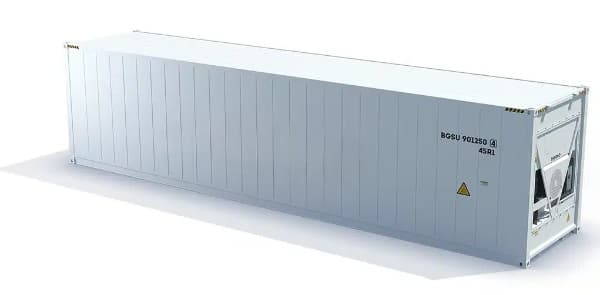 Container 40 pieds high cube isotherme