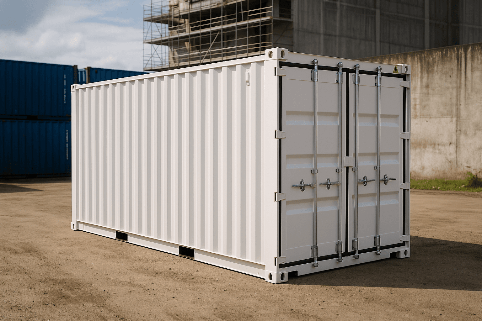 20-Fuß-High-Cube-Container neu: Nutzung, Umbau und Ausbau