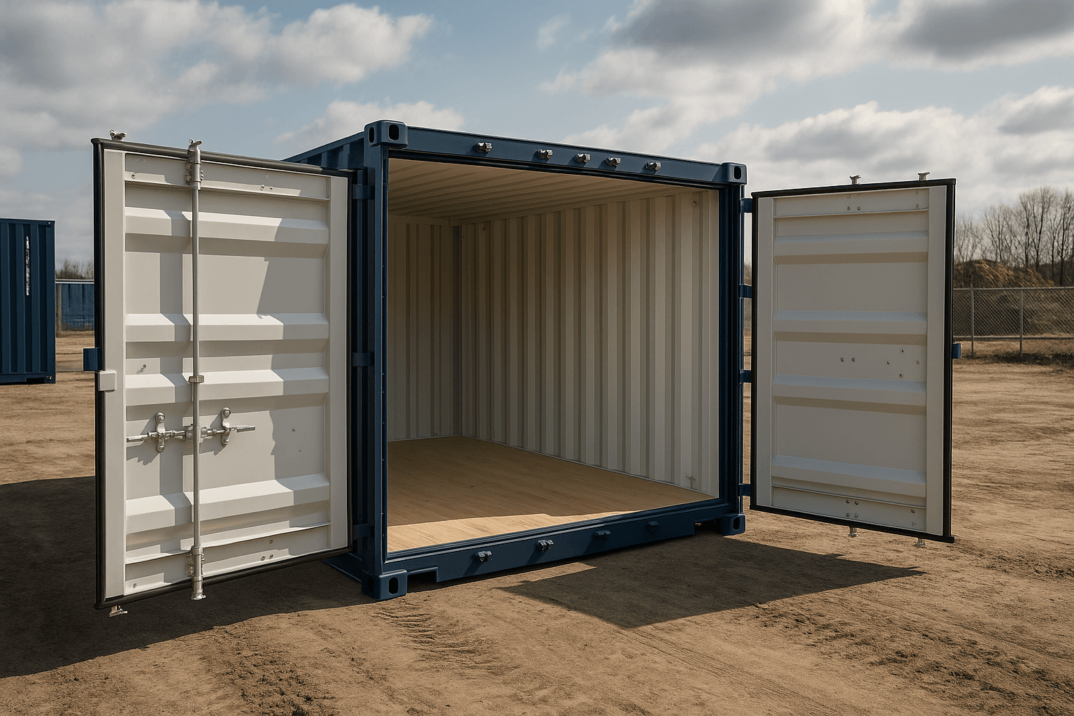 Neuer 20-Fuß-Open-Side-Container: Nutzung, Umbau und Ausbauoptionen
