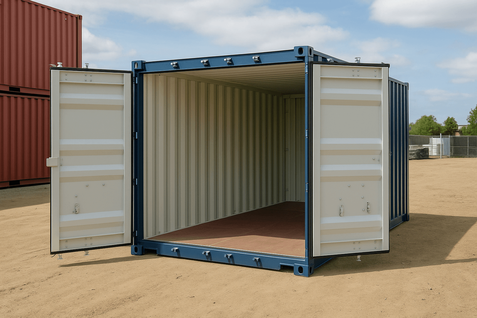 20 Fuß Open-Side-Container neu: Nutzung, Umbau und Einrichtung