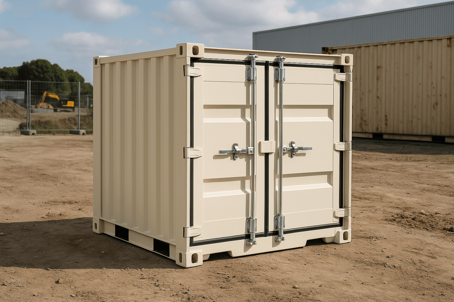 6-Fuß-Container Neu (First Trip): Nutzung, Umbau und Ausbaumöglichkeiten