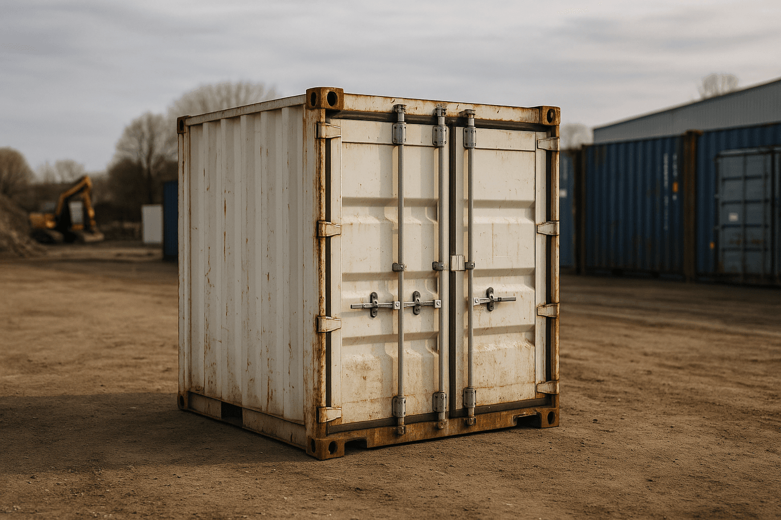 Gebrauchter 8-Fuß-Container: Nutzung, Umbau und Einrichtung