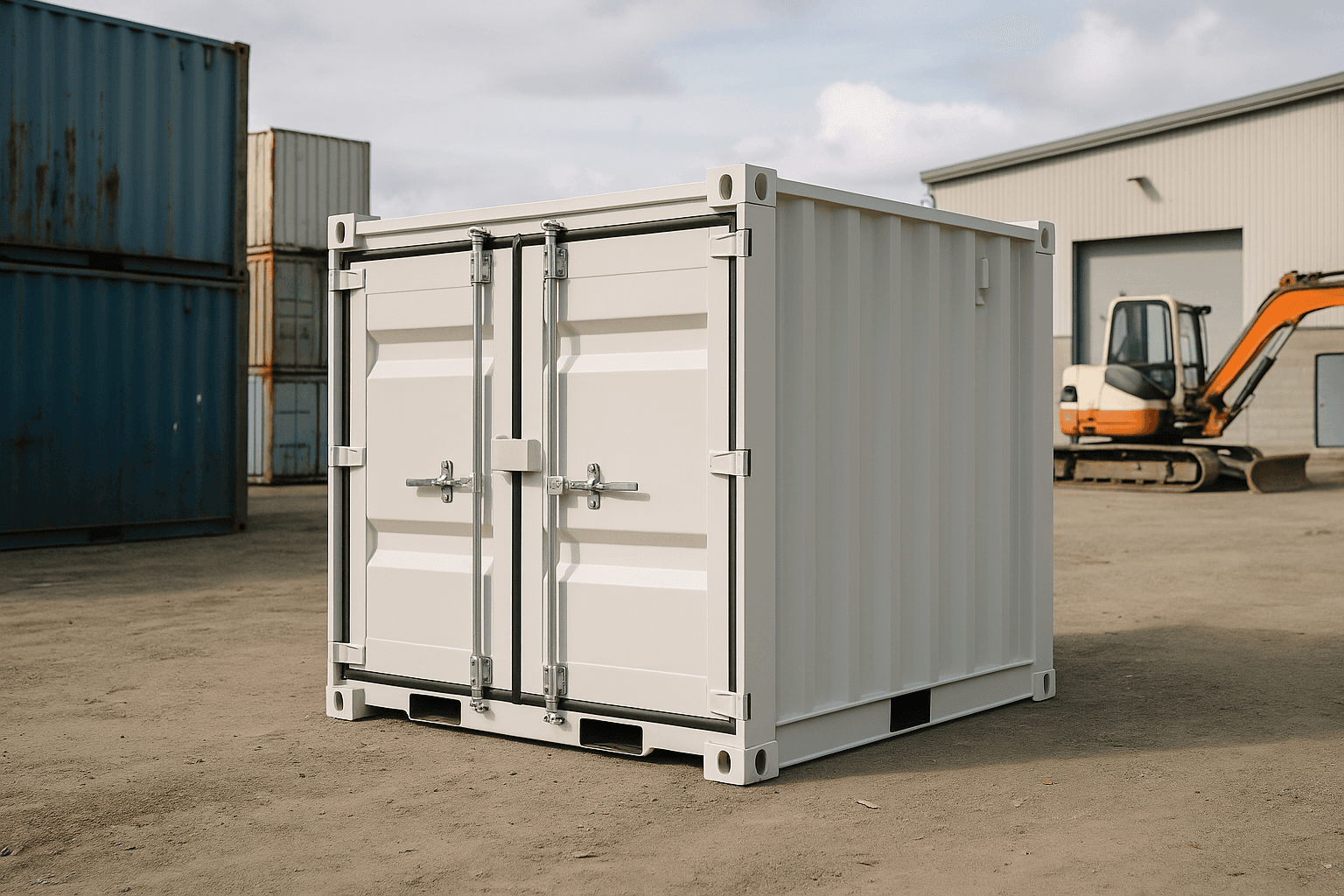 8-Fuß-Seecontainer neu (Erstfahrt): Nutzung, Umbau und Ausbaumöglichkeiten