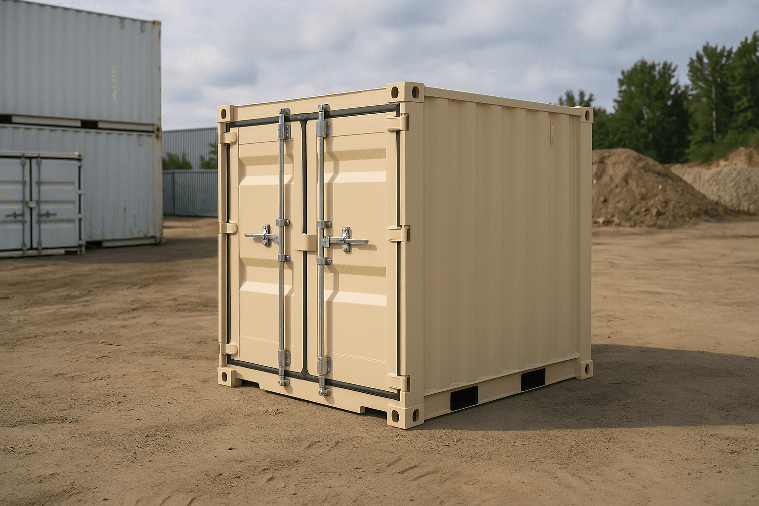 Umweltcontainer 2,4 m (8 ft) neu: Nutzungen, Umbauten und Ausstattungsmöglichkeiten