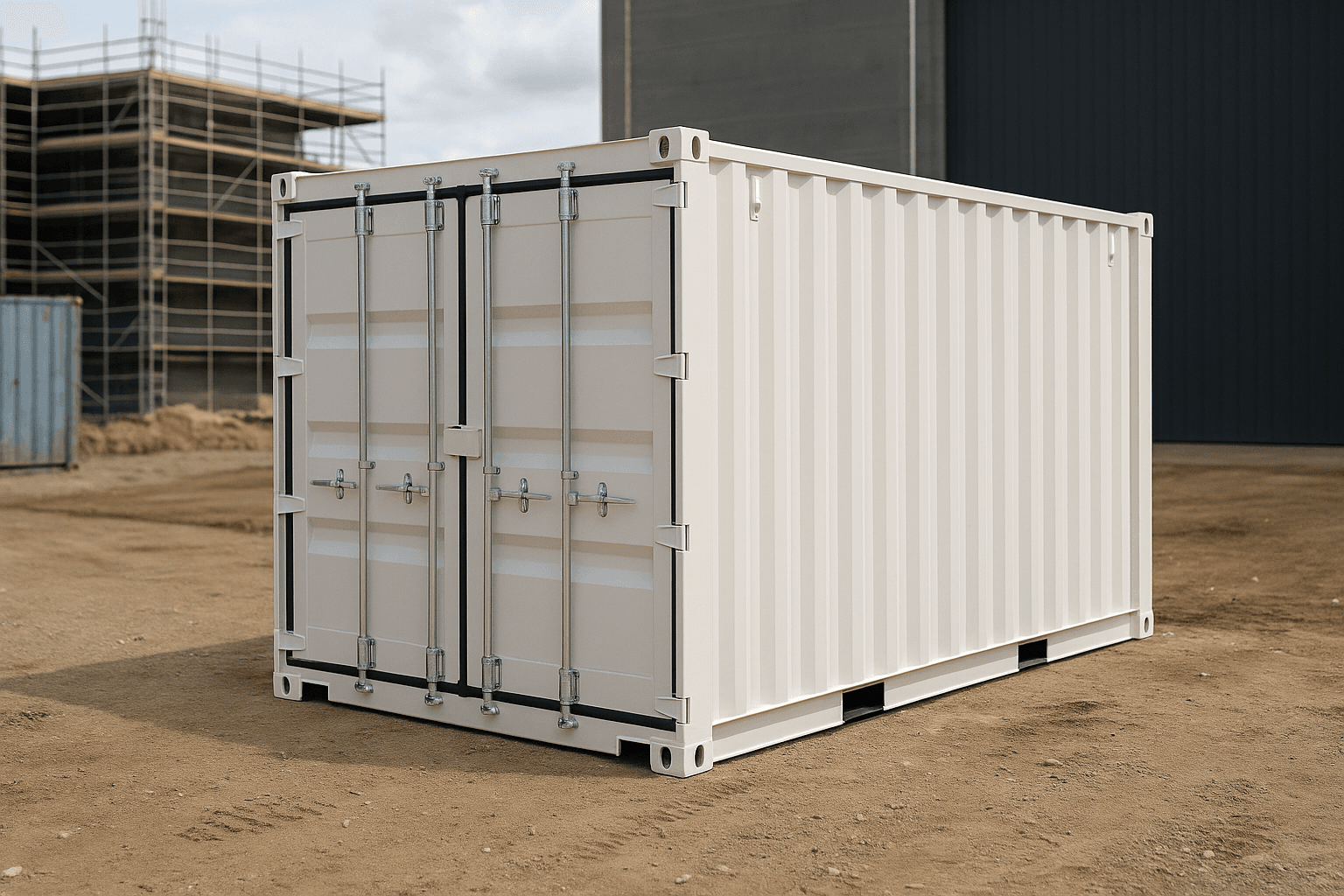 Seecontainer 20 Fuß neu (Erstfahrt): Nutzung, Umbau und Ausbaumöglichkeiten