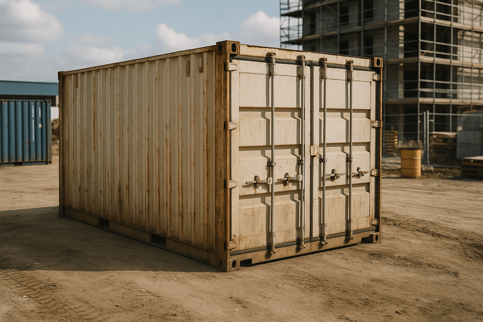 Seecontainer 20 Fuß gebraucht (Dry): Nutzungen, Umbauten und Ausbaumöglichkeiten