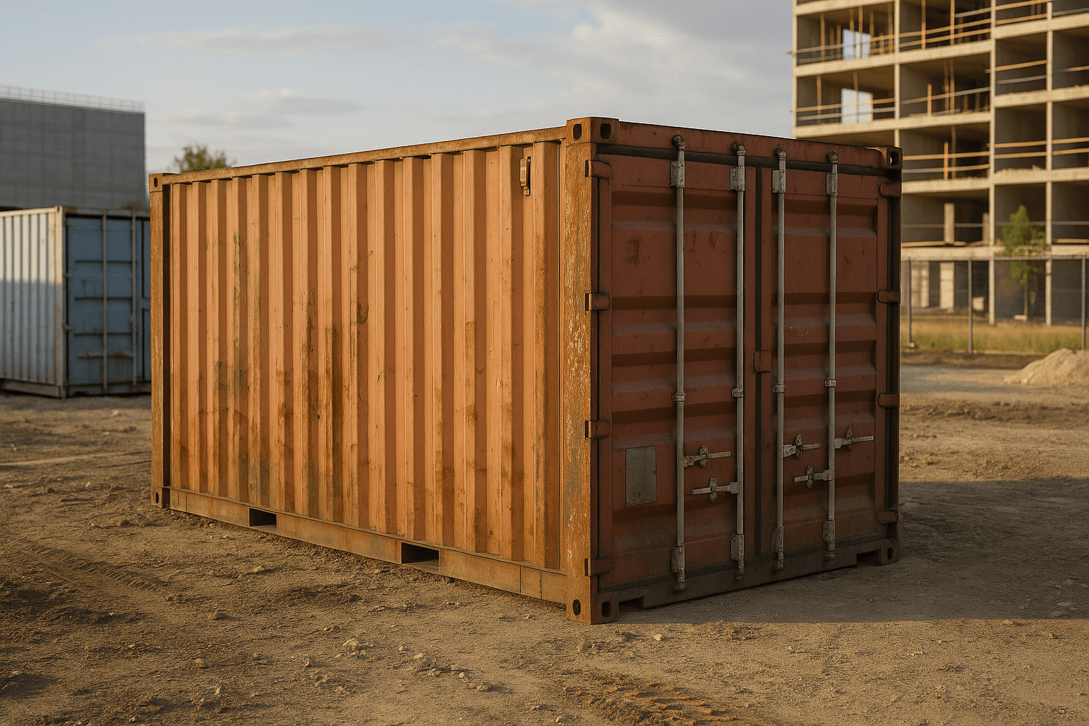 Gebrauchter Seecontainer 20 Fuß Dry: Nutzung, Umbau und Ausbaumöglichkeiten