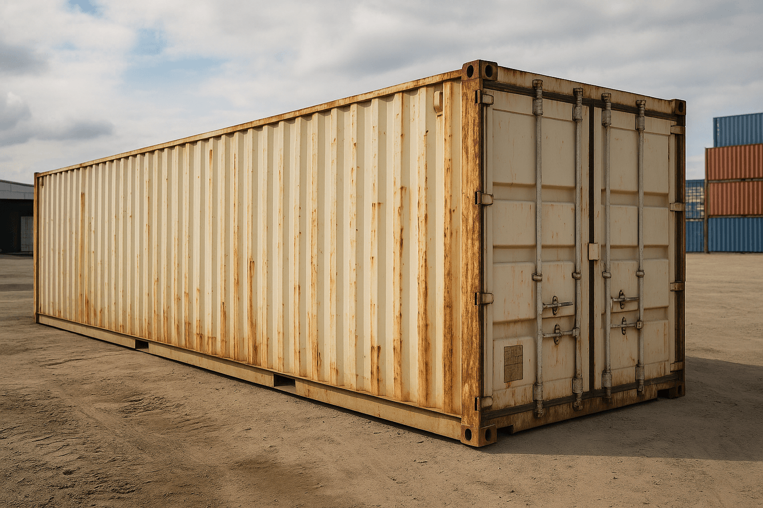Gebrauchter Seecontainer 40 Fuß (Dry): Nutzung, Umbau und Ausbaumöglichkeiten