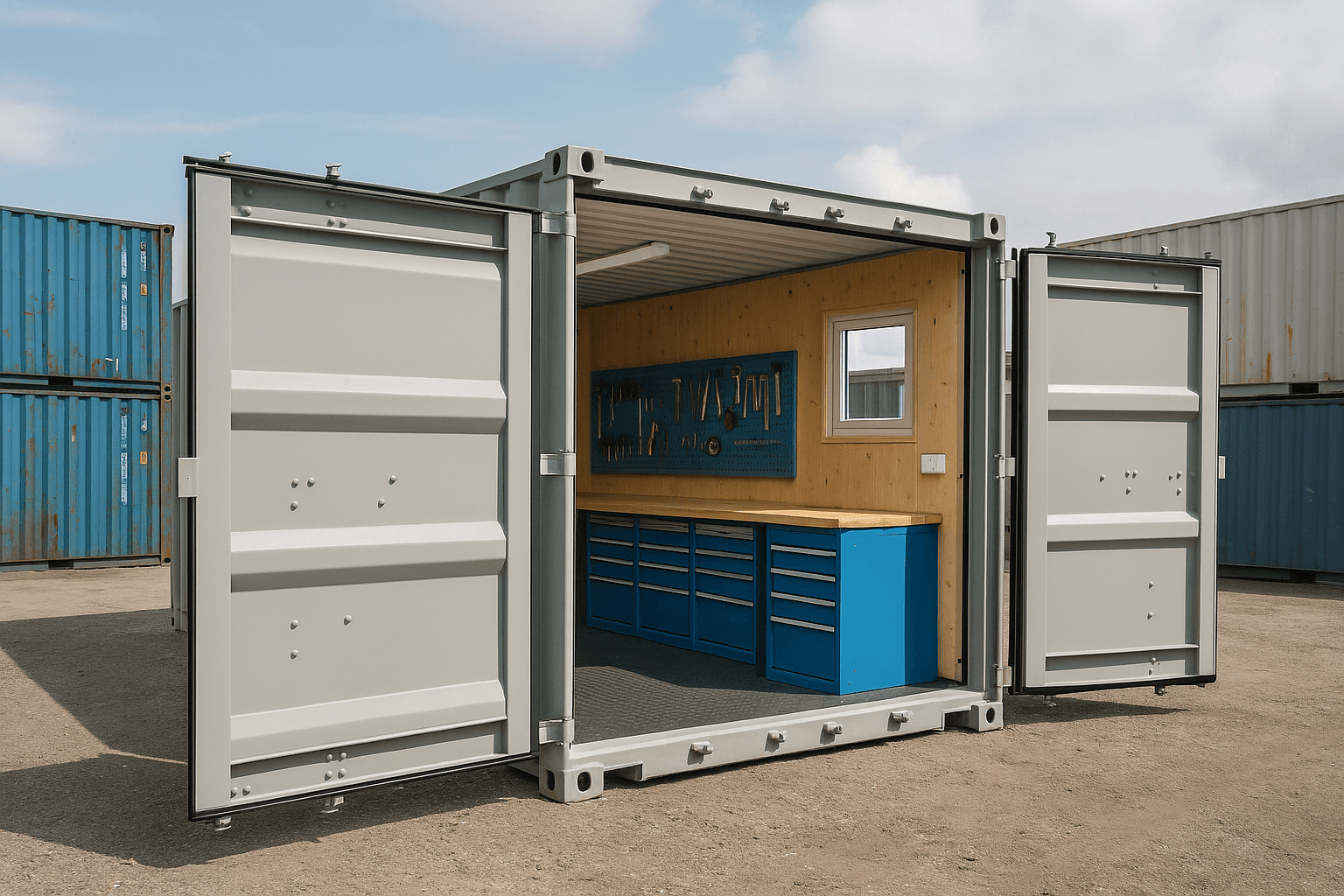 Kompletter Kaufratgeber: So wählen Sie einen ausgebauten 20-Fuß-Werkstattcontainer