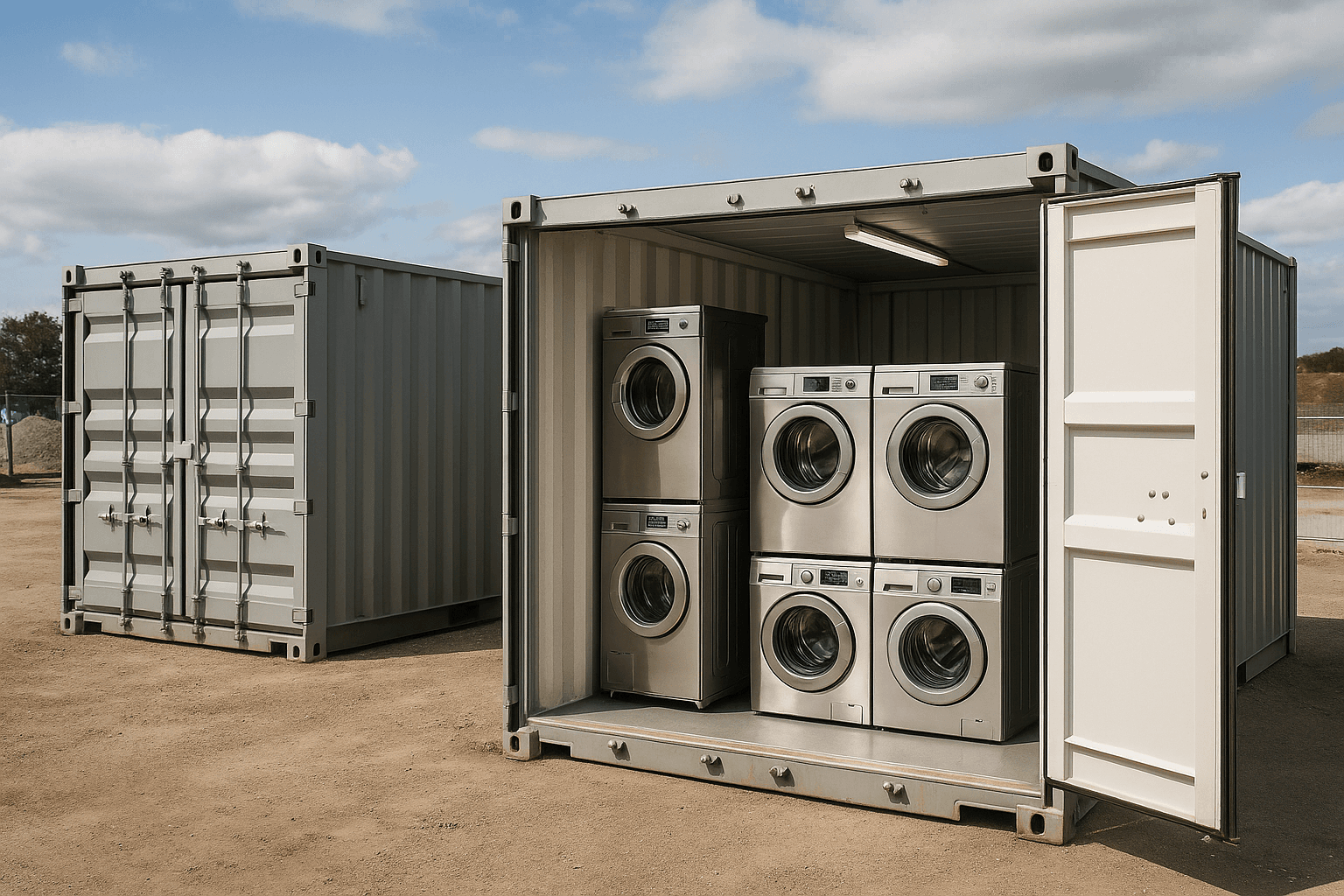 Kompletter Kaufratgeber: So wählen Sie Ihren Waschsalon-Container