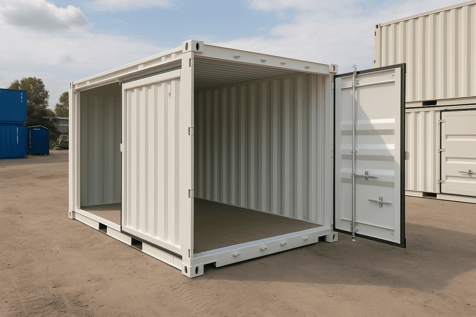 Kompletter Kaufratgeber: Wie wählt man einen neuen 20-Fuß-Open-Side-Container?