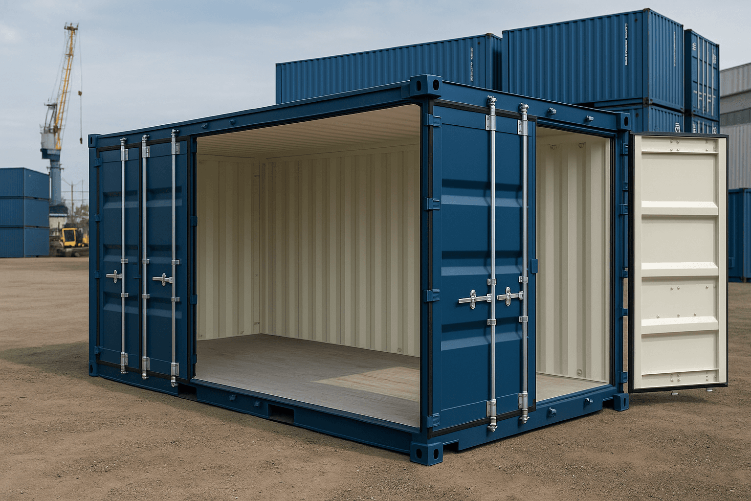 Kompletter Kaufratgeber: So wählen Sie einen neuen 20-Fuß-Open-Side-Container