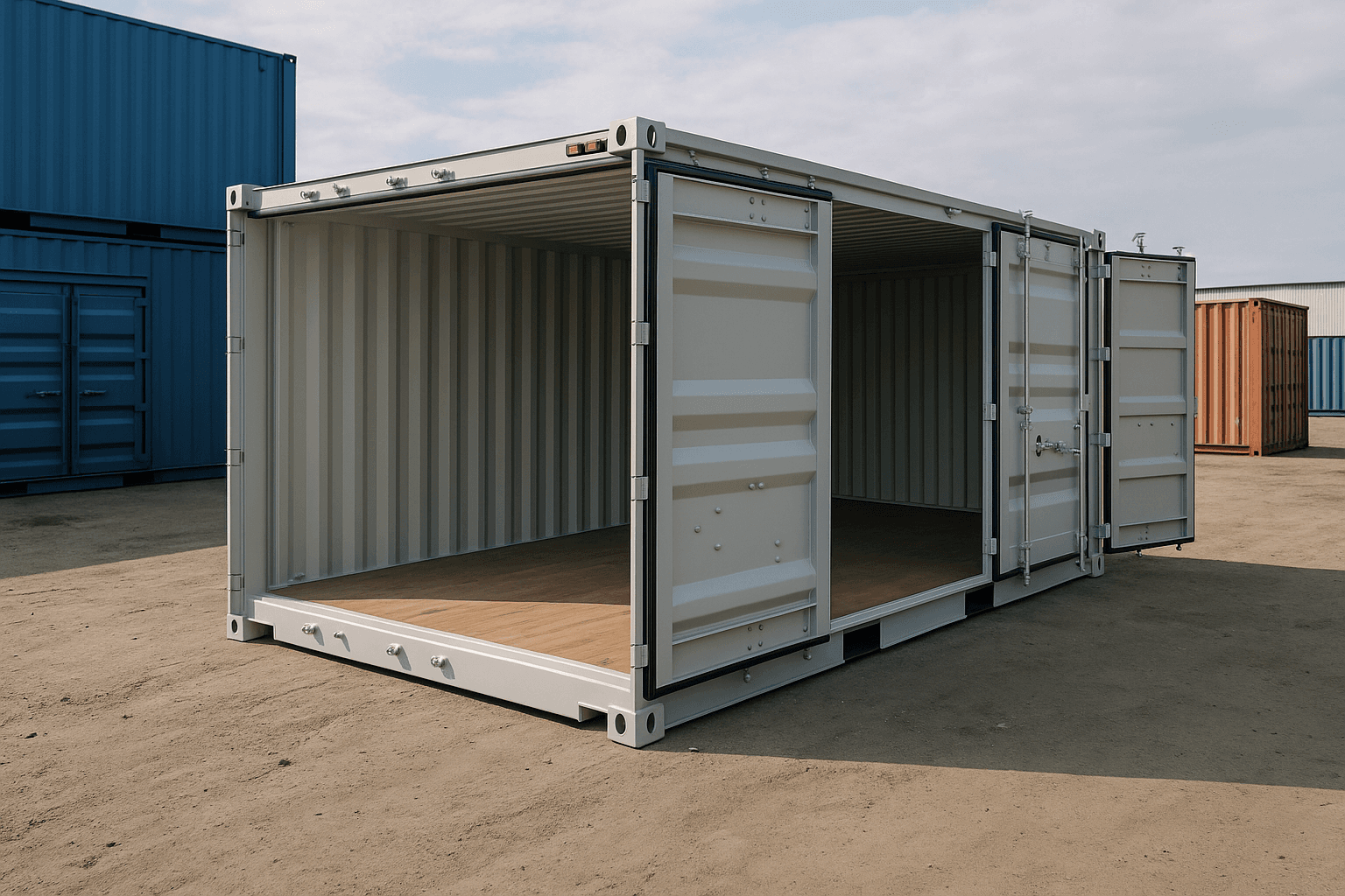 Kompletter Kaufratgeber: Wie wählt man einen neuen 20-Fuß-Open-Side-Container?