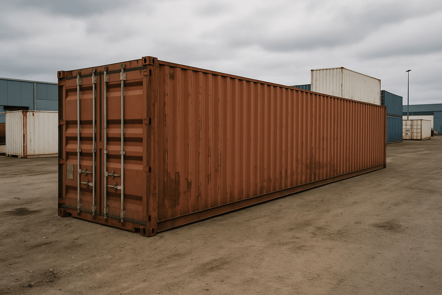 Complete Buying Guide: How to Choose a Used 40-Foot Shipping Container (Dry)