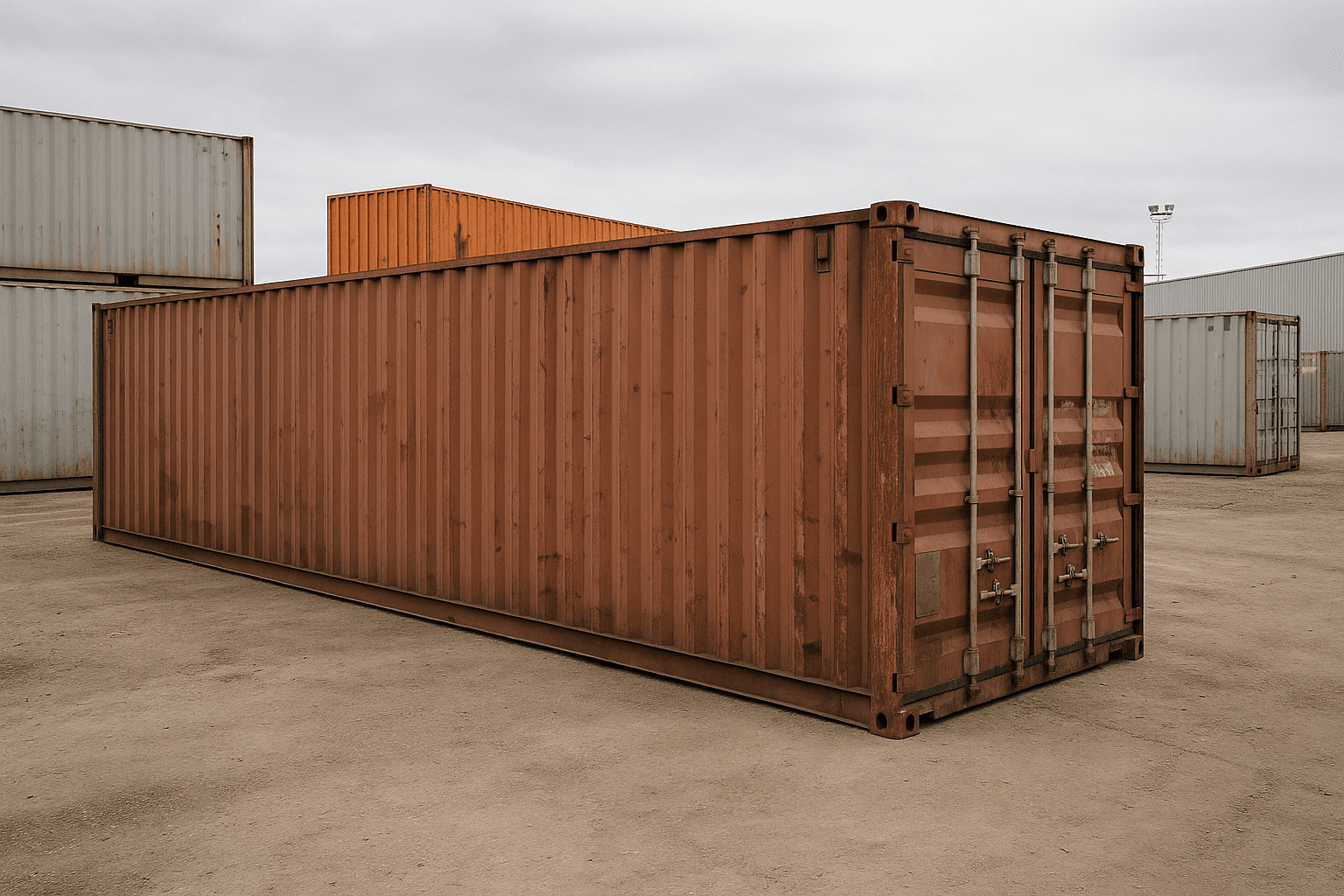 Kompletter Kaufratgeber: Wie wählt man einen gebrauchten 40-Fuß-Seecontainer (Dry)?