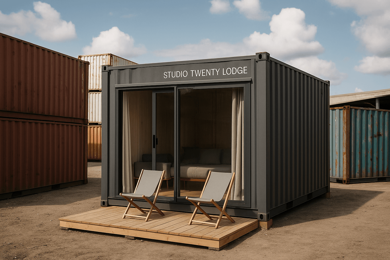 Studio Twenty Lodge: Nutzung, Umbau und Einrichtung