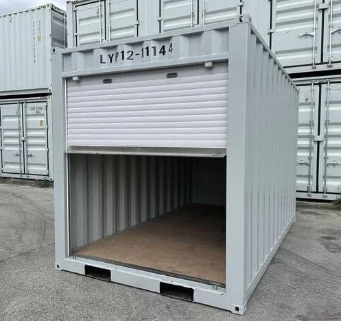 Container de Stockage 12 Pieds avec Poches pour Fourches